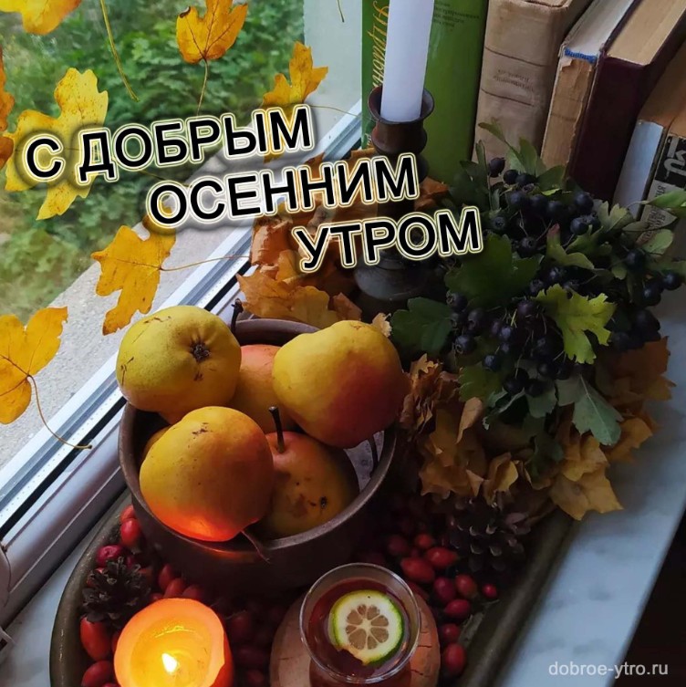 №36 Картинки «Доброе осеннее утро»